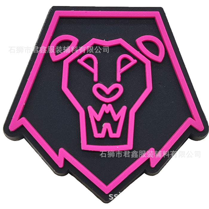 Wholesale 50pcs KPop Charms Shoe Buckles PVC Patches