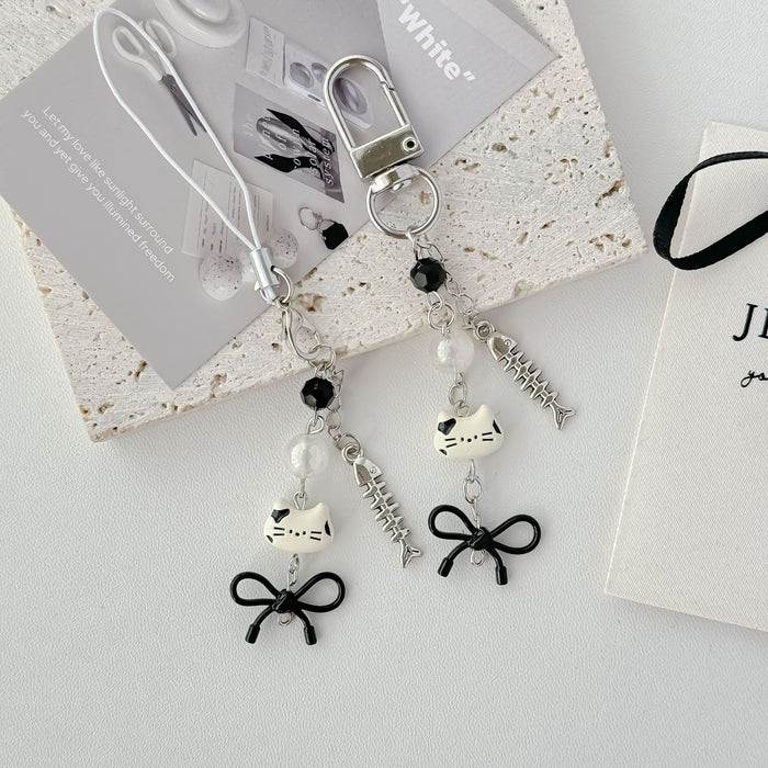 Wholesale Cat Fish Pendant Mobile Phone Chain Women's Schoolbag Pendant