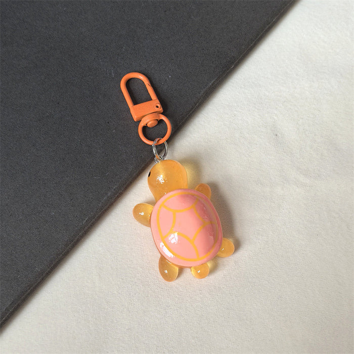 Wholesale Acrylic Luminous Turtle Keychain JDC-KC-HaoXi016