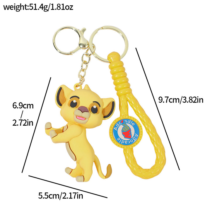 Wholesale Cartoon Anime Keychain Anime Cute Key Pendant Doll Bag Pendant Keychain