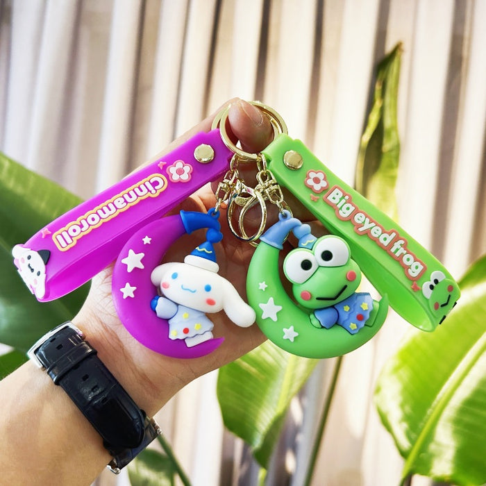 Wholesale PVC Cartoon Doll Keychain JDC-KC-WuYi270