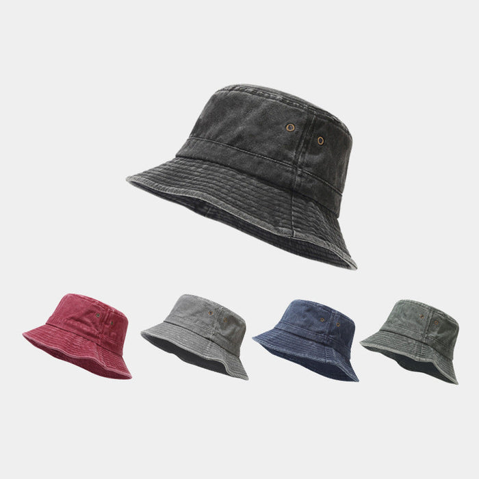 Wholesale Washed Used Cotton Fashionhats Bucket Hats JDC-FH-LvY018