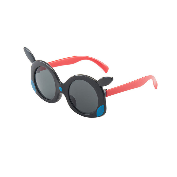 Wholesale New UV resistant sunglasses for boys and girls, baby glasses, children's sunscreen, personalized sunglasses