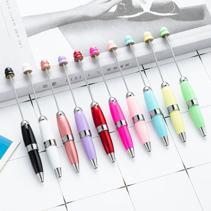 Wholesale 11.9cm Beadable Pens Portable Mini Pen Metal Pen JDC-PN-HuaH050