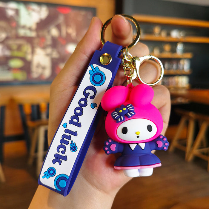 Wholesale Cartoon Doll Silicone Keychain JDC-KC-Tingm238