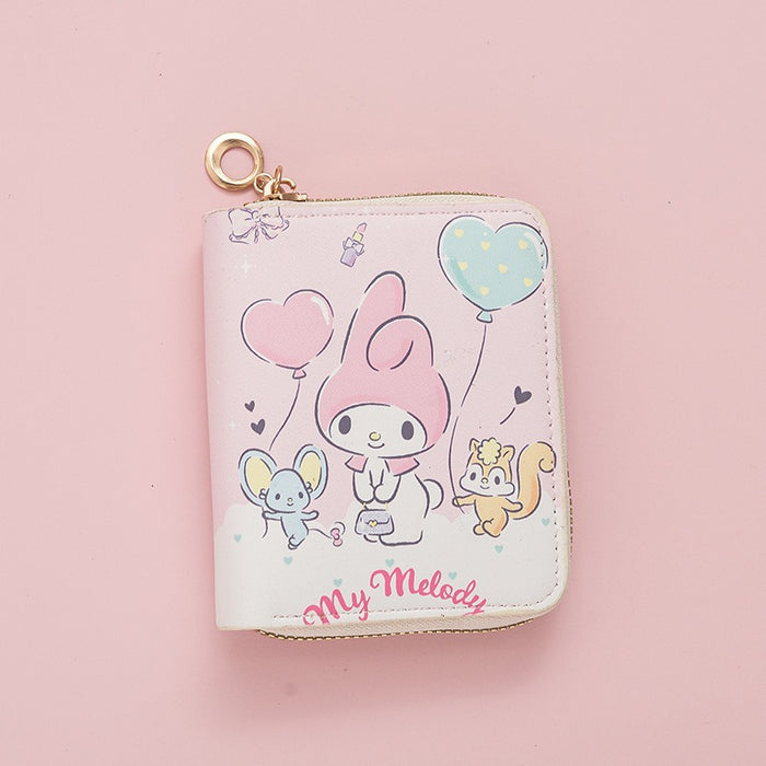 Wholesale Cartoon Anime Cute Short Zipper Wallet JDC-WT-QT018