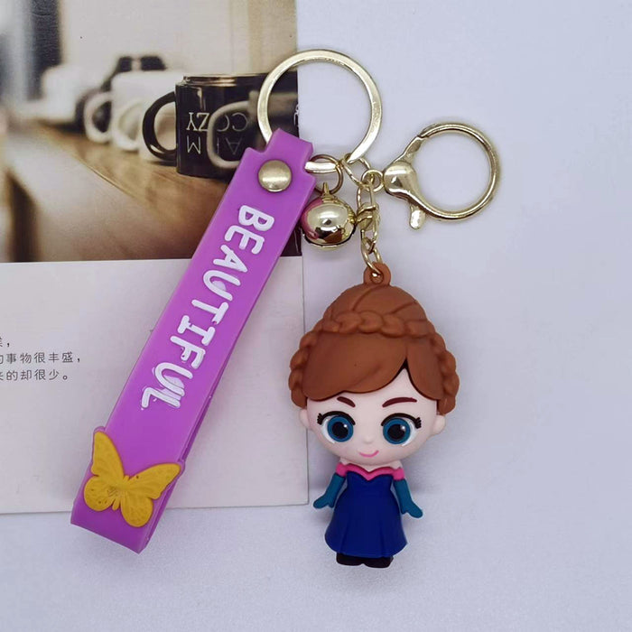 Wholesale Cartoon cure cute characters Keychain Pendant Bag Car Keychain Accessories