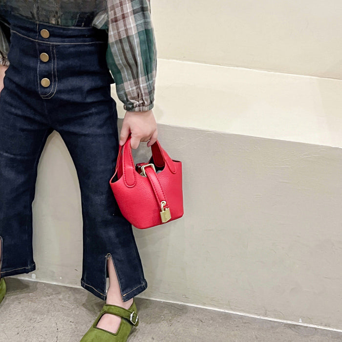 Wholesale New children's bag, girls' handbag, vegetable basket shaped crossbody bag, women's bag