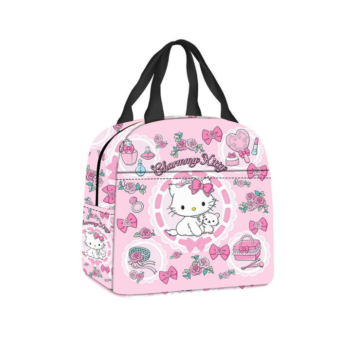 Wholesale Portable lunch bag cute cartoon lunch bag insulated lunch box bag with rice bag