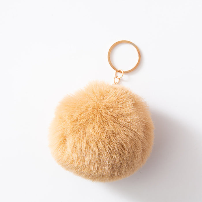 Wholesale Imitation otter rabbit fur ball hanging accessories, bags, plush keychains, pendants, accessories, gifts