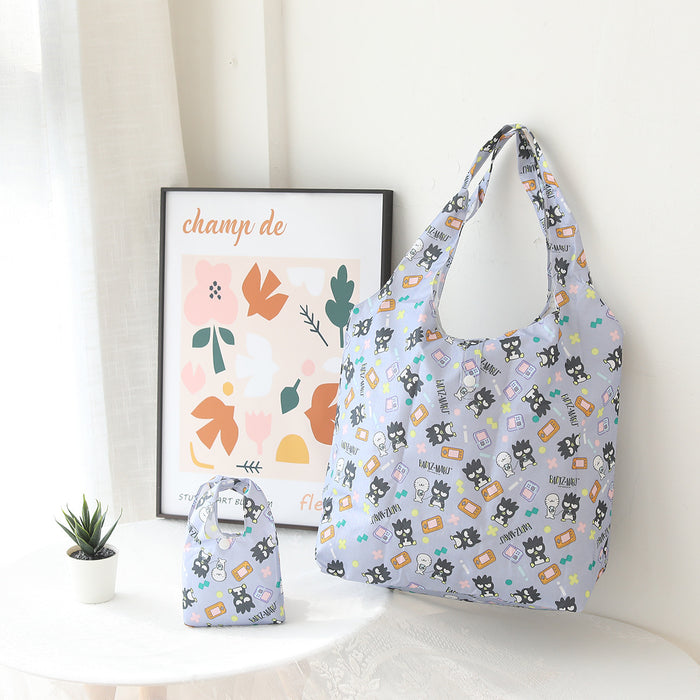 Wholesale Cartoon plaid foldable waterproof printed tote bag