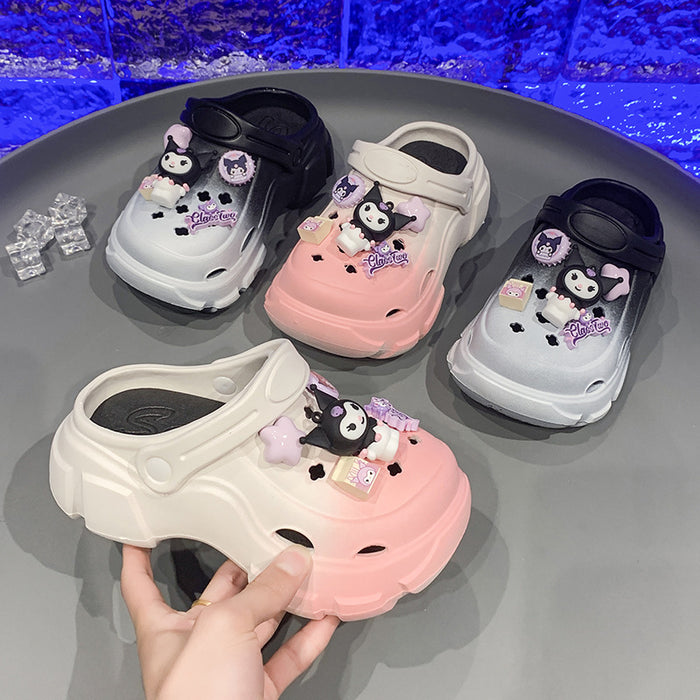 Wholesale Cute cartoon thick-soled non-slip outdoor vacation sandals