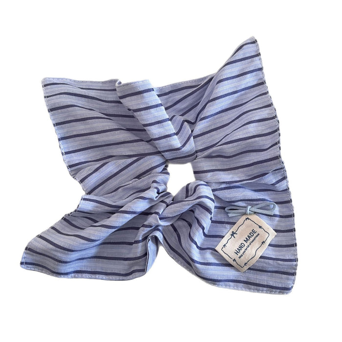 Wholesale Small niche minimalist retro striped square circle hair loop, women's high-end sense, ponytail hair accessory, headband, rubber band hair clip