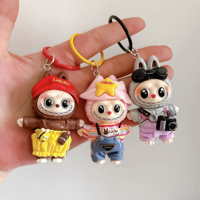 Wholesale Large Cartoon DIY Resin Keychain Cute Bag Charm for Gift Boutique