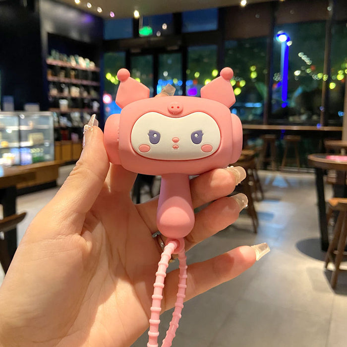 Wholesale Cute Panda Squeaky Hammer Keychain Decorative Accessory MOQ≥2