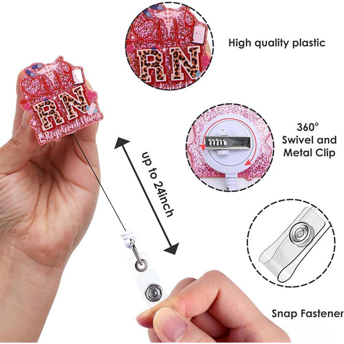 Wholesale Acrylic Rescue Syringe Blood Bag Telescopic Clip Acrylic Keychain JDC-KC-QiDing010