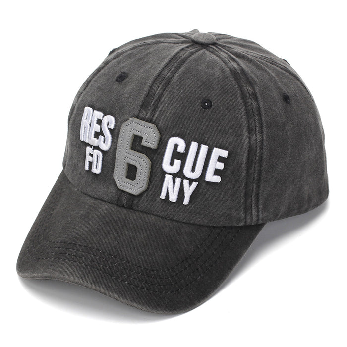 Wholesale Fashion Retro Washed Cotton Baseball Cap with Curved Brim for Summer