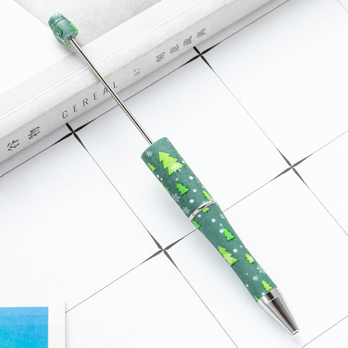 Wholesale Beadable Pens Christmas Plastic Pen DIY for Beaded JDC-PN-Huah137