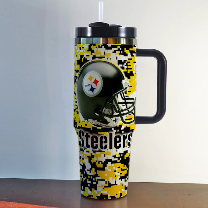 Wholesale Popular 40oz Car Cup Sf New Ice Cup Nfl American Football League Kc Thermos Cup