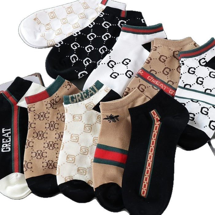 Wholesale Thin Sports Anti-Odor Sweat-Absorbing Short Socks