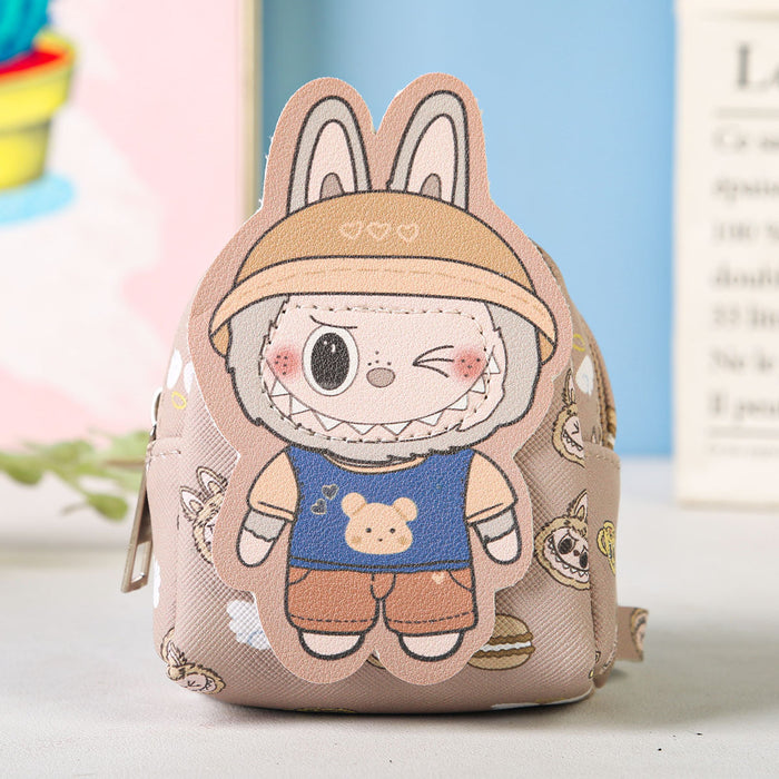 Wholesale Coin Purse Card Holder Keychain Bag Small Plush Bag Headphone Bag Portable