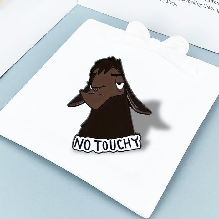 Wholesale Cartoon Brooch Pin Zinc Alloy Painted Badge Clothing Backpack Decorative Accessory MOQ≥2