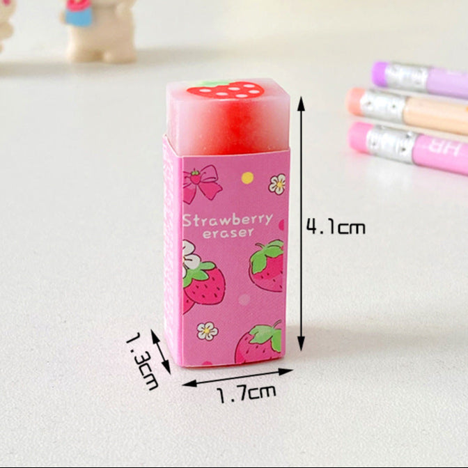 Wholesale Creative cartoon eraser children's less dandruff painting cutting eraser Primary School students sandwich eraser cute stationery