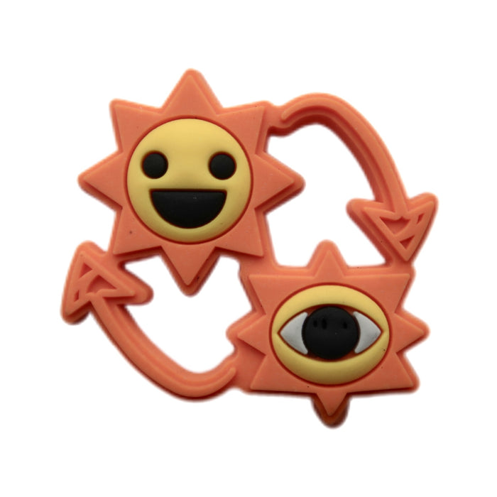 Wholesale Hole shaped shoes, flower shaped shoe buckles, PVC soft rubber cartoon shoe accessories, decorative buckles, wholesale in stock