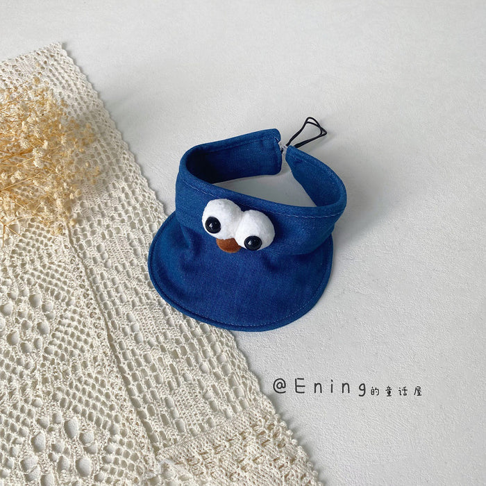 Wholesale Thin hollow top hat for cute children, providing shade from the sun and sun protection