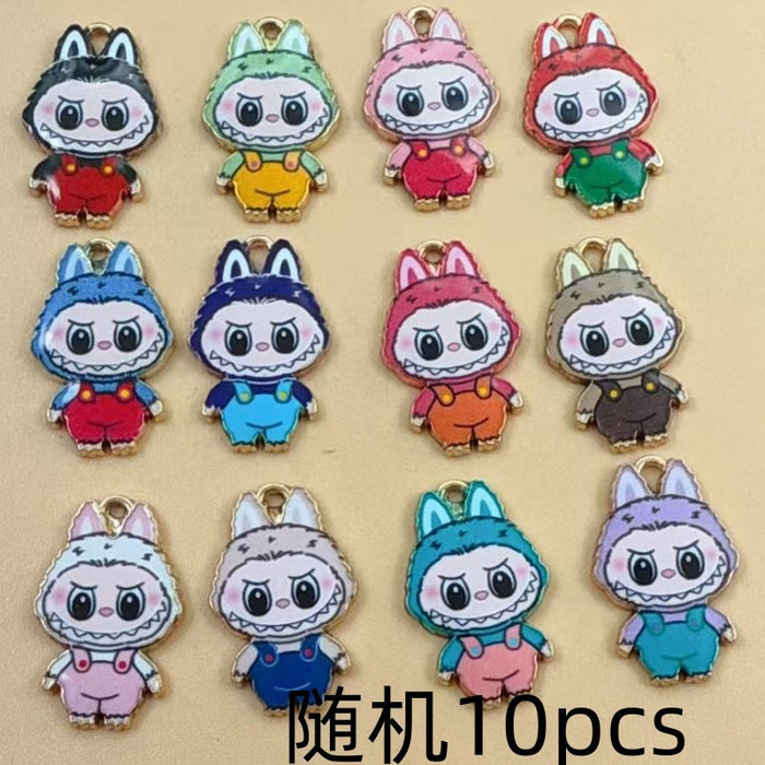 Wholesale 10pcs DIY Earring,  Phone Chain,  Bag Charm Materials and Accessories Pendant