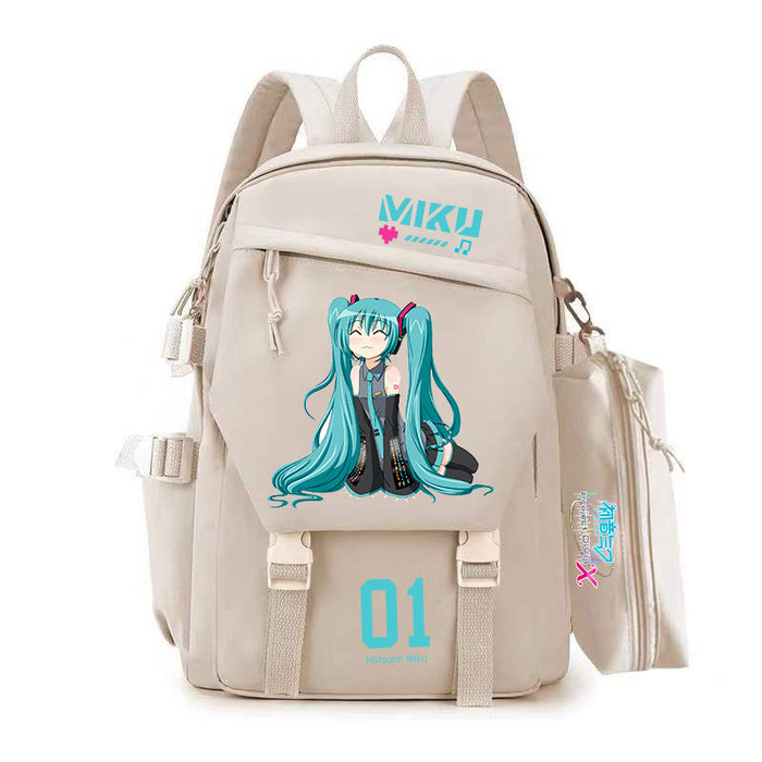 Wholesale Anime Character Large Capacity Multi-Layer Backpack Bags for Elementary and Middle School Students
