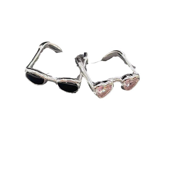 Wholesale eye ring sunglasses ring female niche design fashion Open ring index