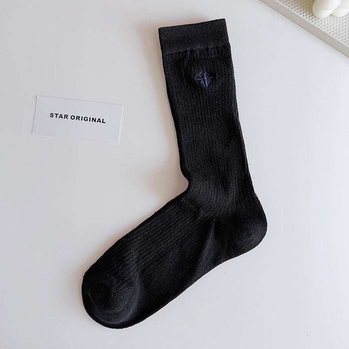 Wholesale Socks, long tube socks, thin, sweat absorbing, versatile, breathable, stacked socks