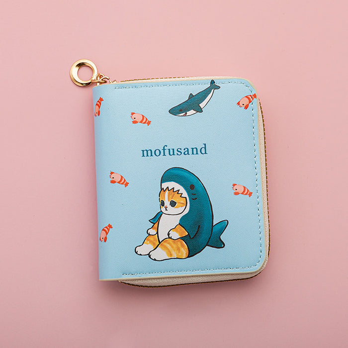 Wholesale Cute Cartoon Buckle Short Wallet