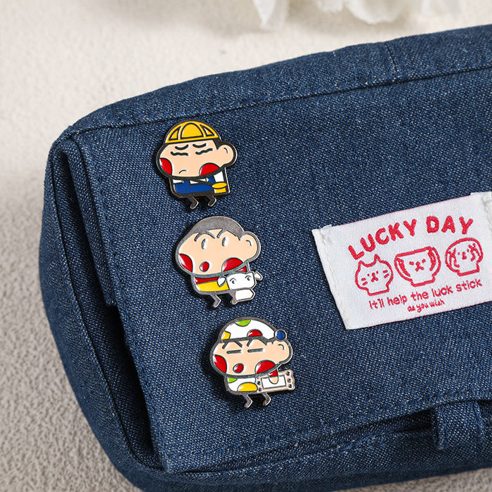 Wholesale Cute Cartoon Brooches Creative Metal Decorations Accessories Clothing Pendants Jewelry