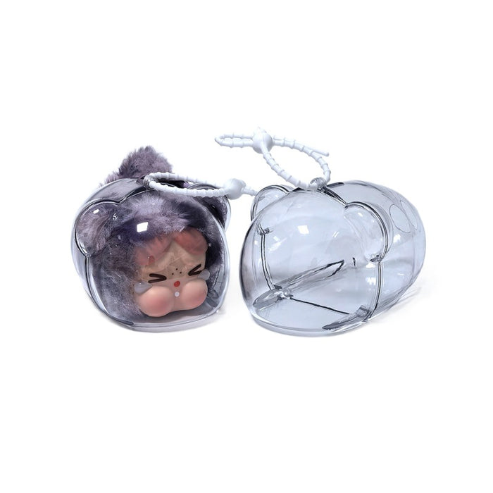 Wholesale  leopard cat series glue-elastic transparent protective case