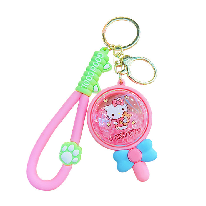 Wholesale Silicone Cute Cartoon Doll Keychain JDC-KC-LiuFan022