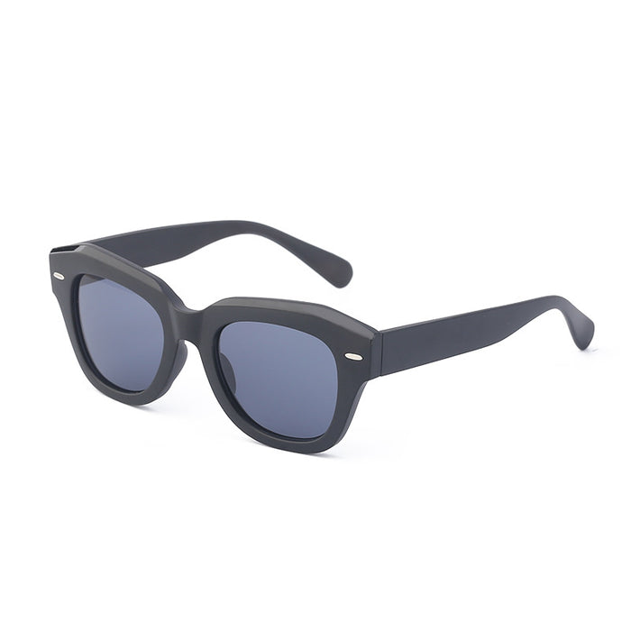 Wholesale Retro frame polarized sunglasses, fashionable rice nail sunglasses, sunglasses wholesale