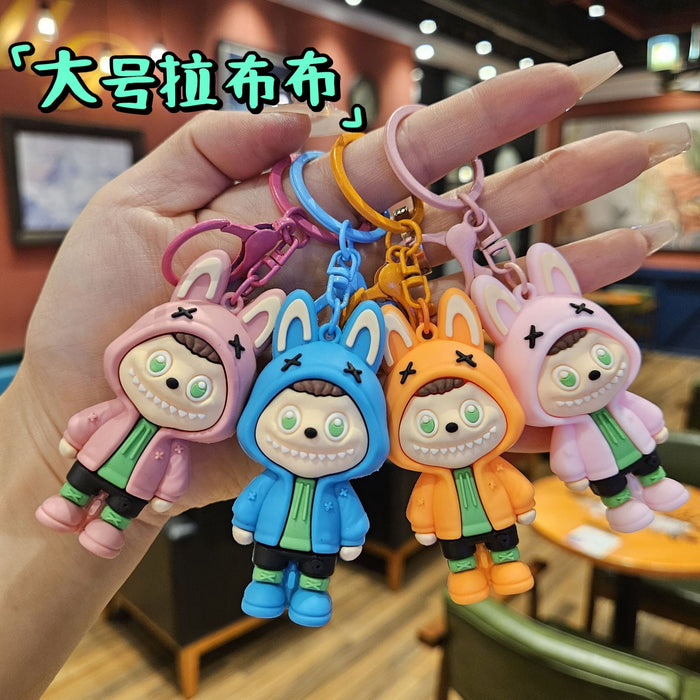 Wholesale Cartoon Doll Functional Luminous Cloth Creative Cartoon Cute Keychain Bag Pendant Keychain Car Buckle