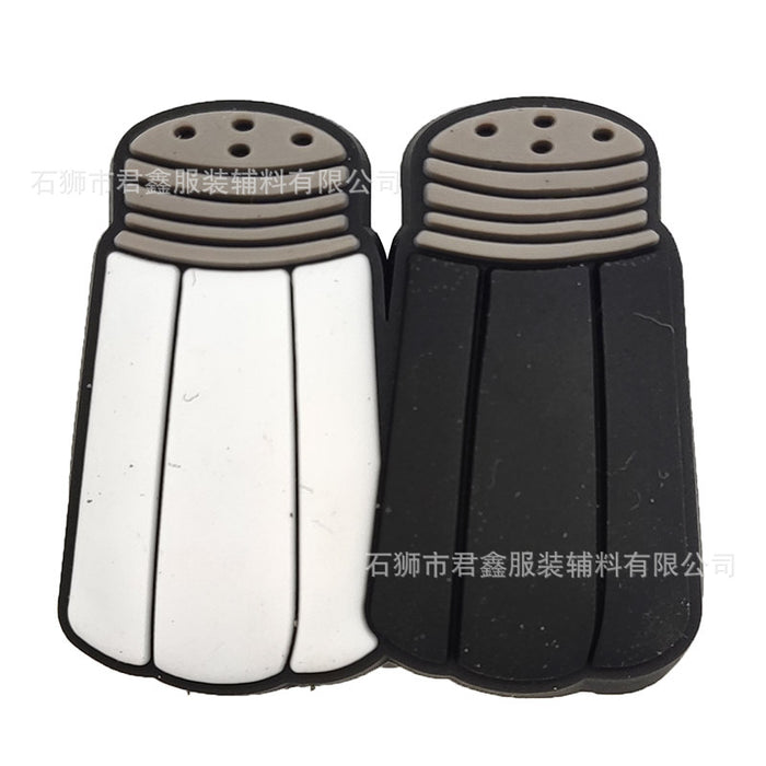 Wholesale 50pcs Buckle  Pvc Soft Glue DIY Accessories Shoes Charms