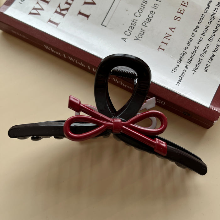Wholesale Bow shaped back of the head clip, new style with high hair volume, shark clip hair clip and hair accessory
