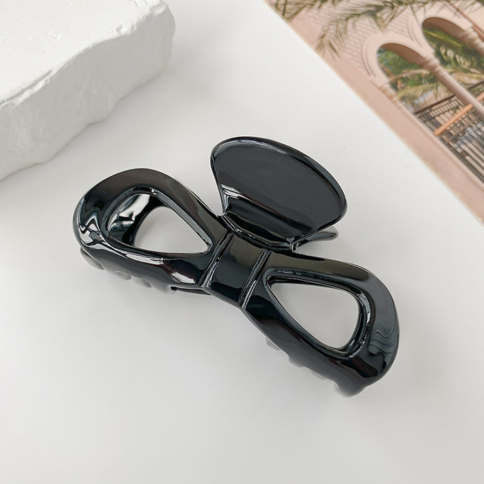 Wholesale Hollow Bow Hair Accessories Acetic Acid Hairpin Medium Back Head