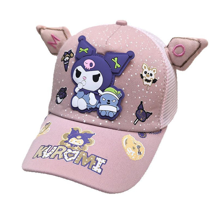 Wholesale Children's baseball cap, anime cartoon duckbill cap, children's sun protection and sunshade cap