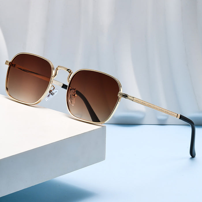 Wholesale Round Metal Sunglasses Women's Anti-ultraviolet Sunglasses Sunglasses Men's  Sunglasses