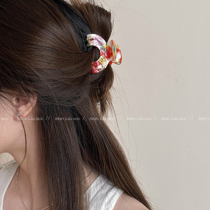 Wholesale Temperament grabbing clip for women, shark clip at the back of the head, new high-end high ponytail hair accessory