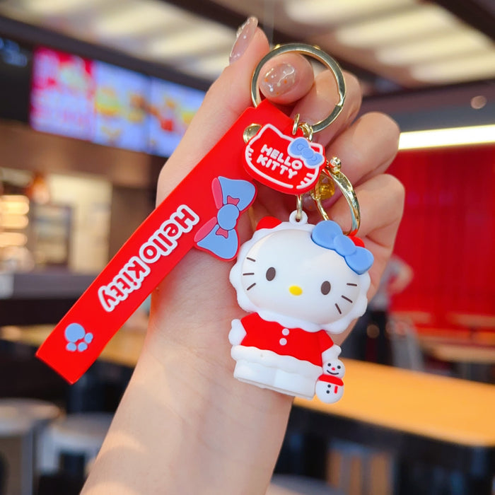 Wholesale Cute cartoon character couple keychains