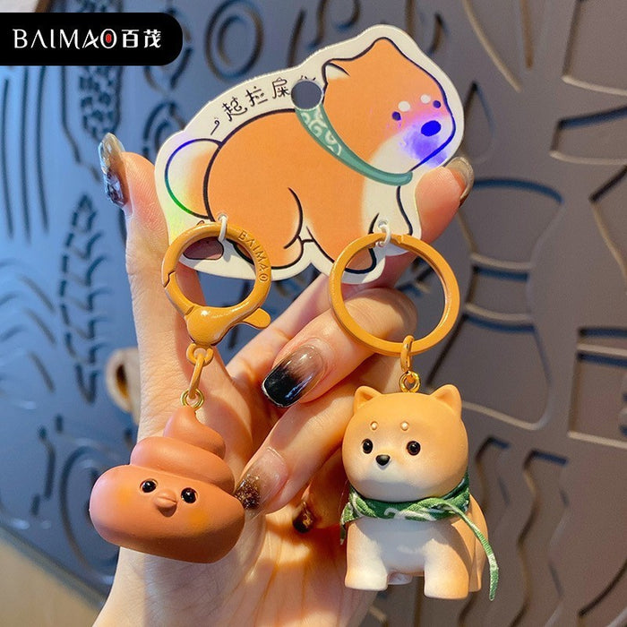 Wholesale Original Couple Keychain Cute and Exquisite Resin Doll Keychain Pendant Gift