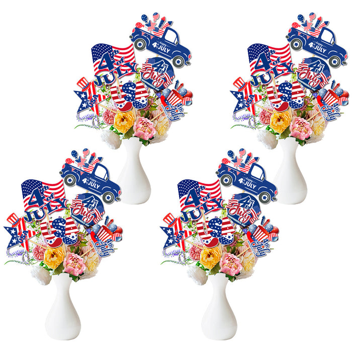 Wholesale Theme Creative Flag Vase Plugin Party Desktop Scene Decoration Supplies