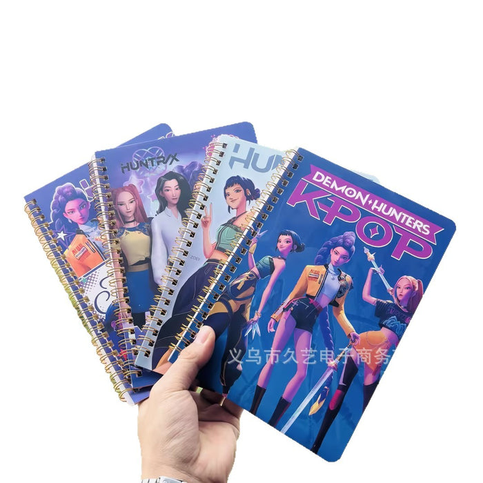 Wholesale KPOP-themed A5 spiral notebook for children