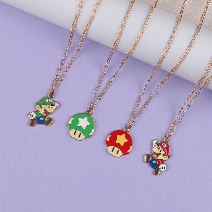 Wholesale Cartoon Alloy Pendant Necklace JDC-NE-FuYu020